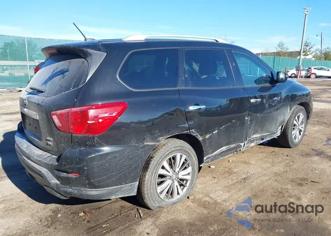 2017 Nissan Pathfinder Sv из США, поврежденный, VIN 5N1DR2MM2HC681509